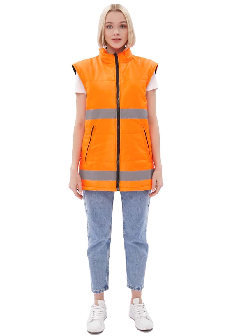 Жилет утепленный "Nordwig-Rapid" ОРАНЖЕВЫЙ с СОП