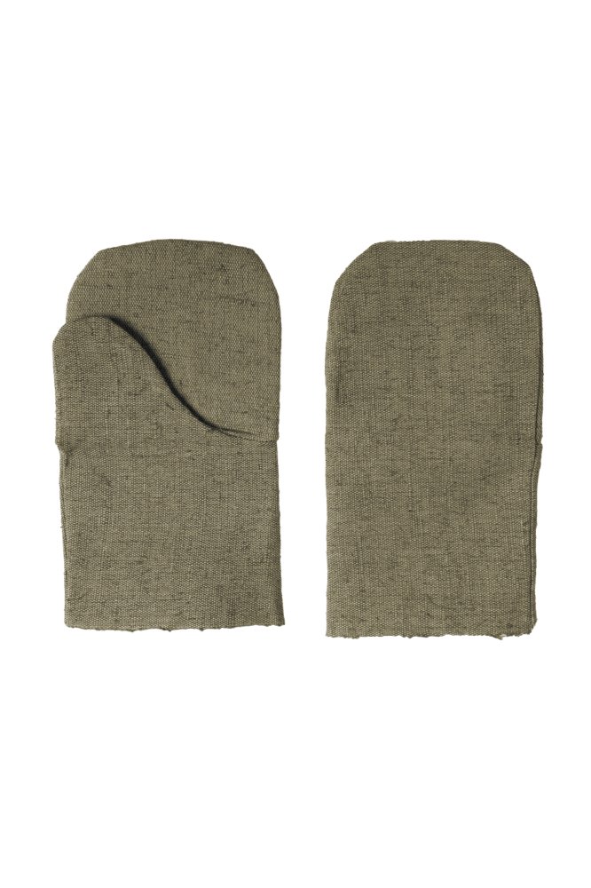 Рукавицы рабочие брезентовые с огнеупорной пропиткой