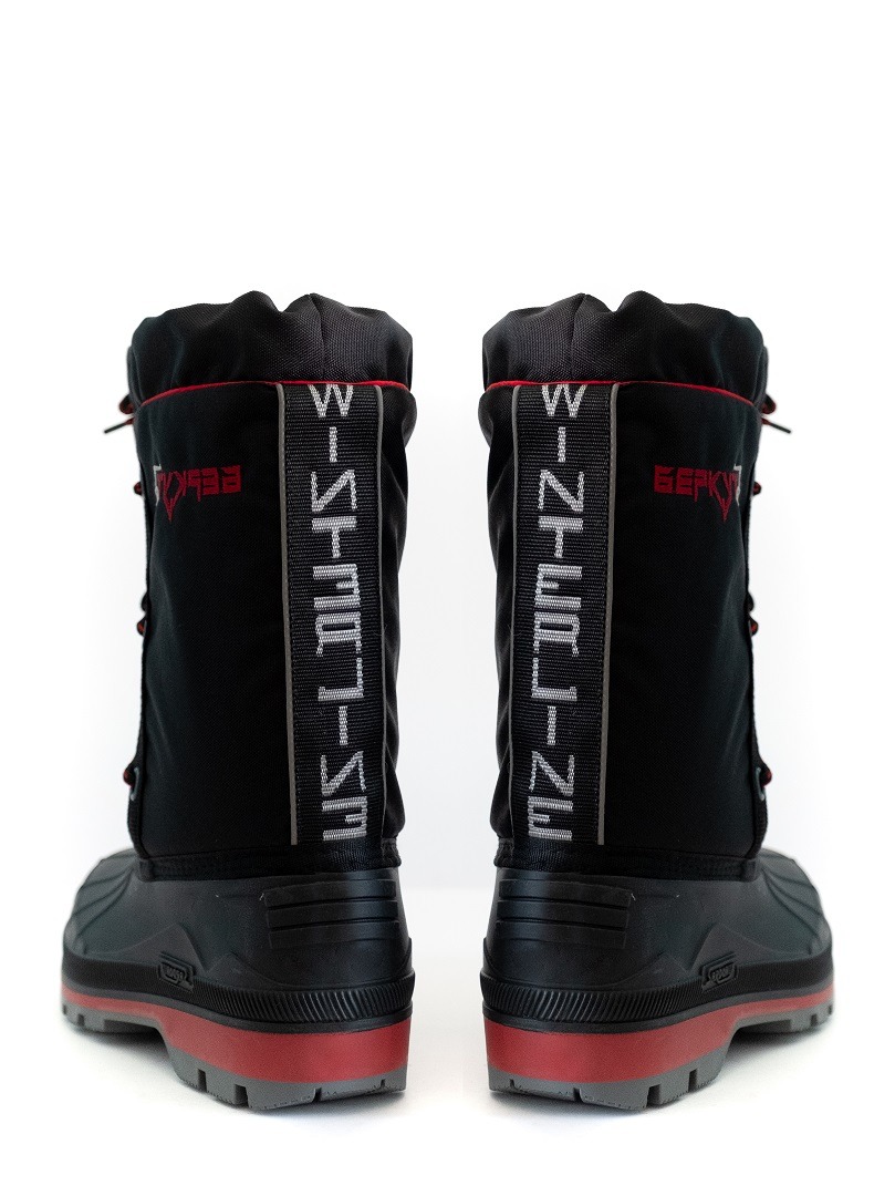 Бахилы ТЭП мужские короткие на шнурках «Беркут/New Red» (Sardonix/Nordman)