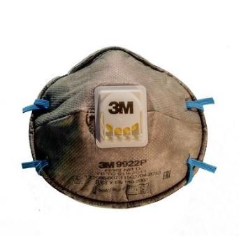 Полумаска фильтрующая (респиратор) 3М 9922Р