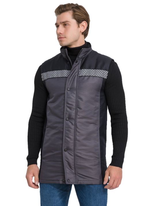 Жилет "ХАРП" утепленный (т.сер/черн)