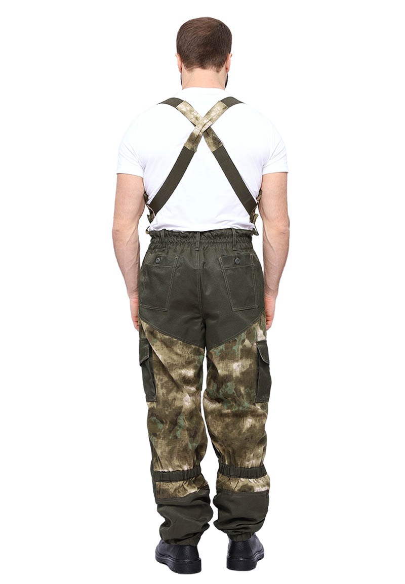 Костюм демисезонный "ГОРКА" куртка/брюки, цвет: кмф "Облака зеленый ", ткань: Твил рип-стоп/Грета