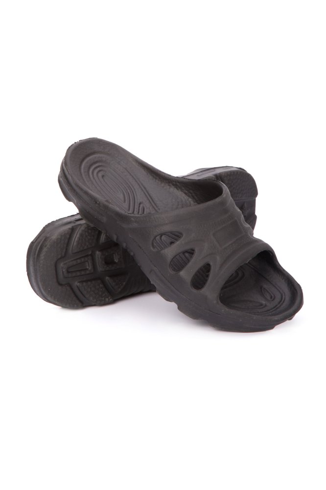 Тапочки ЭВА пляжные цвет черный