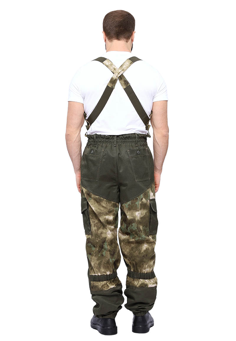 Костюм демисезонный "ГОРКА" куртка/брюки, цвет: кмф "Облака зеленый ", ткань: Твил рип-стоп/Грета