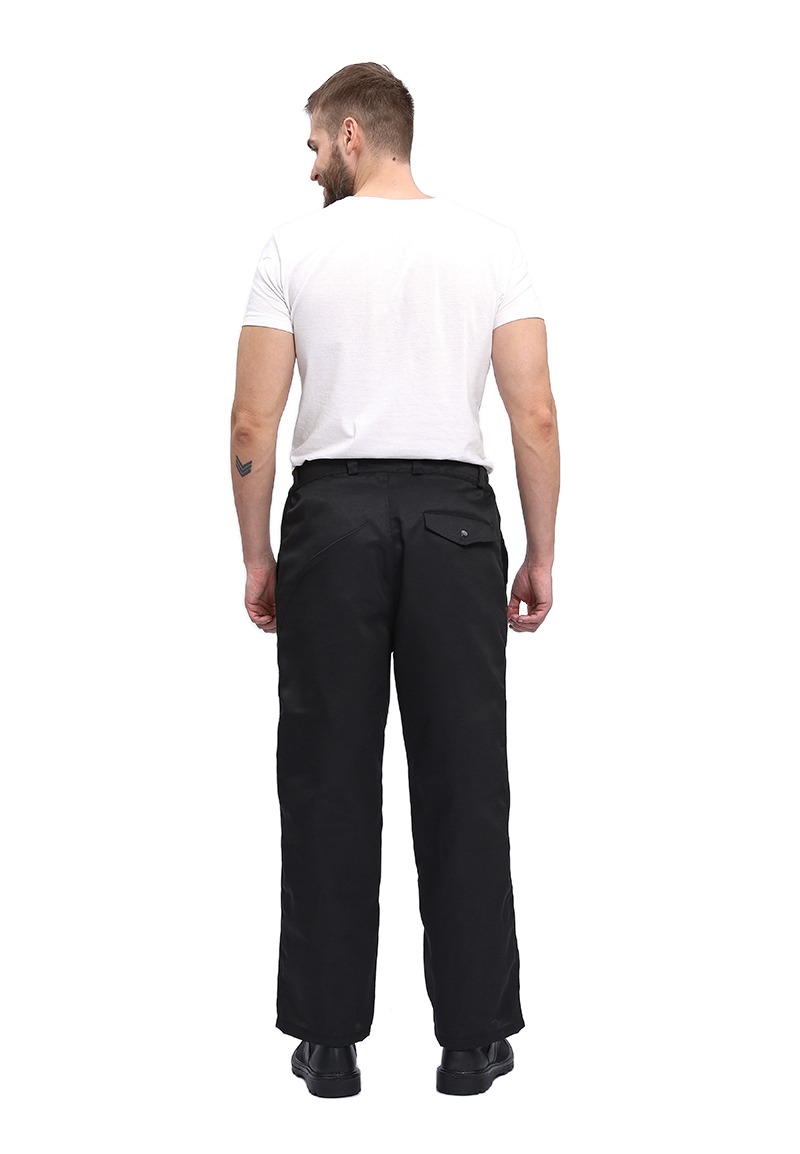 Черный мужской костюм охранника