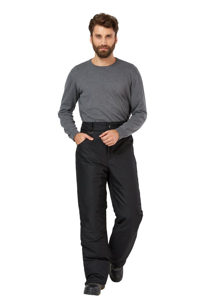 Брюки рабочие мужские зимние "Дэлф" цвет черный