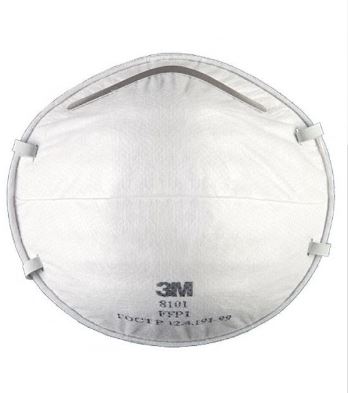 Полумаска фильтрующая (респиратор) 3М 8101
