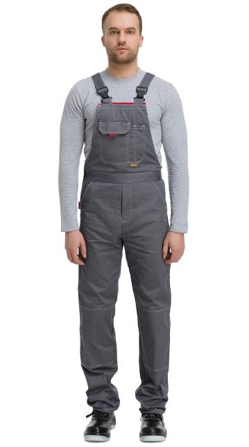 Полукомбинезон "Сити" серый