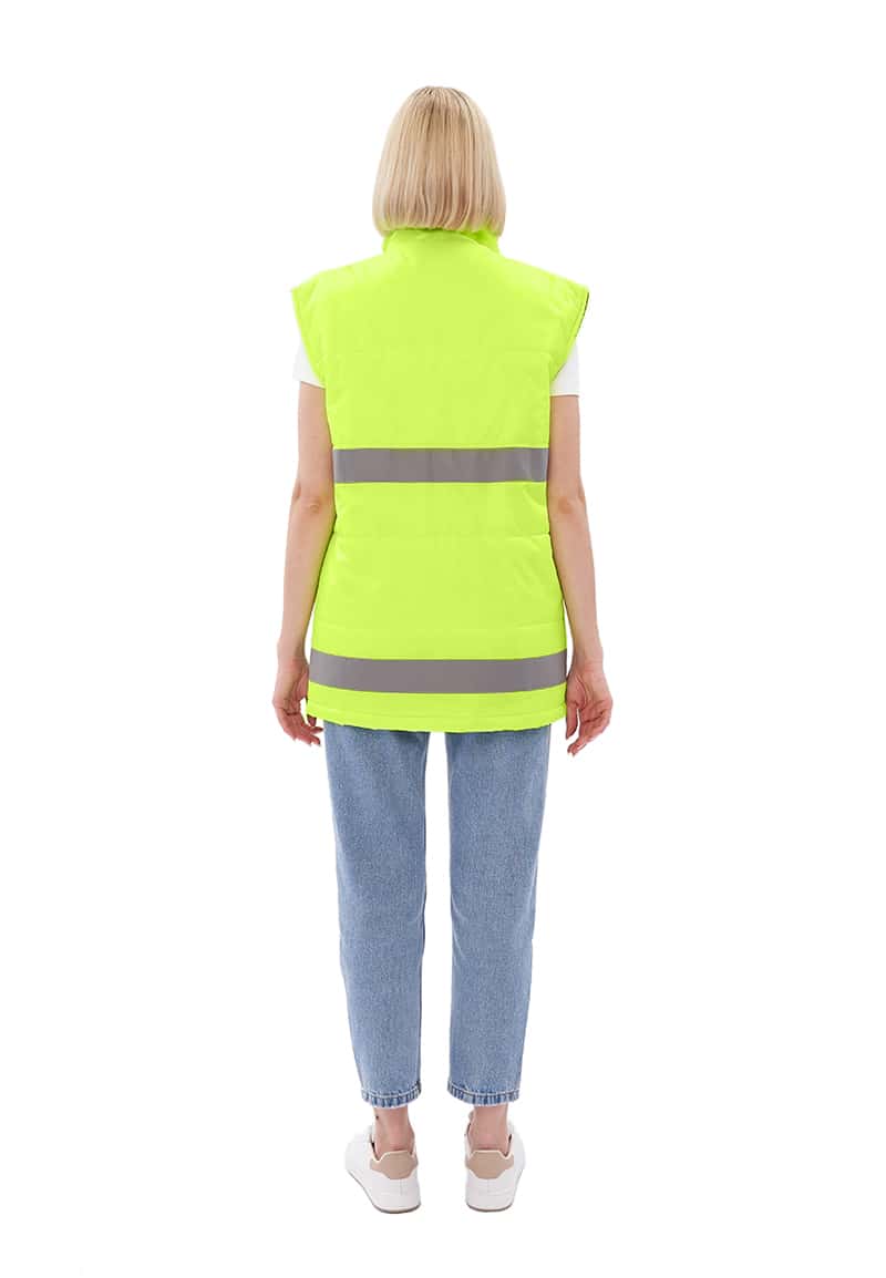 Жилет утепленный "Nordwig-Rapid" ЛИМОННЫЙ с СОП