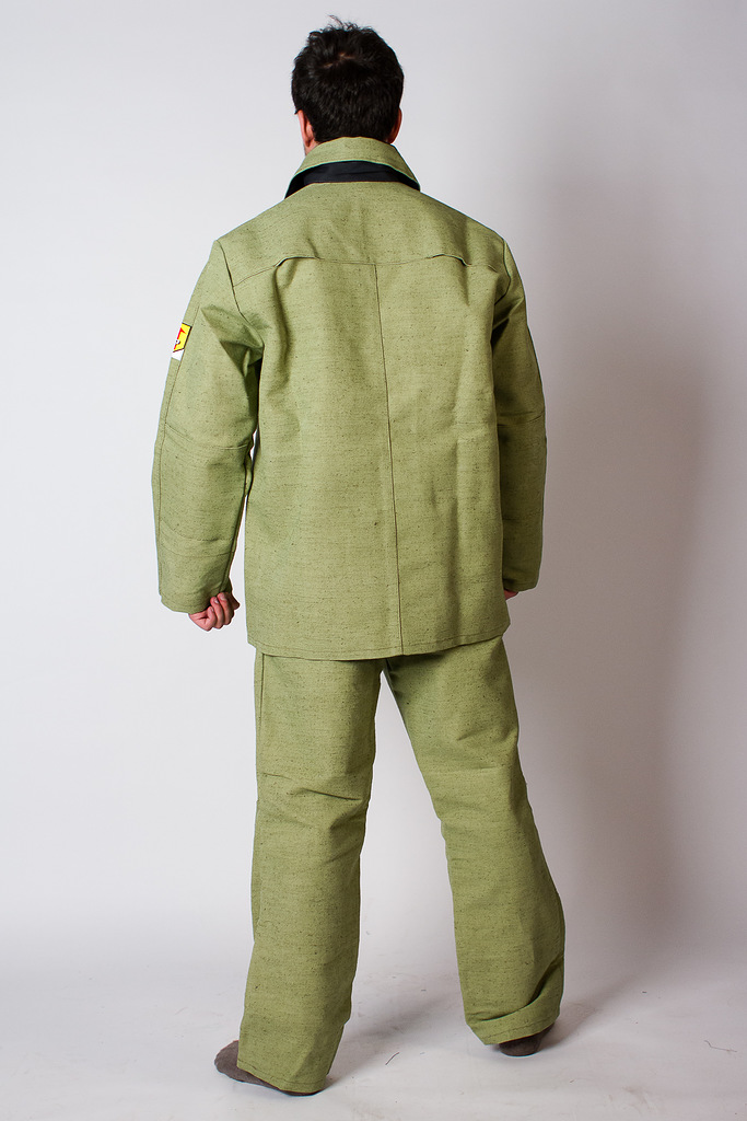 Костюм сварщика брезентовый с двойным усилением Фаэтон. 2-ой класс защиты, КС-03