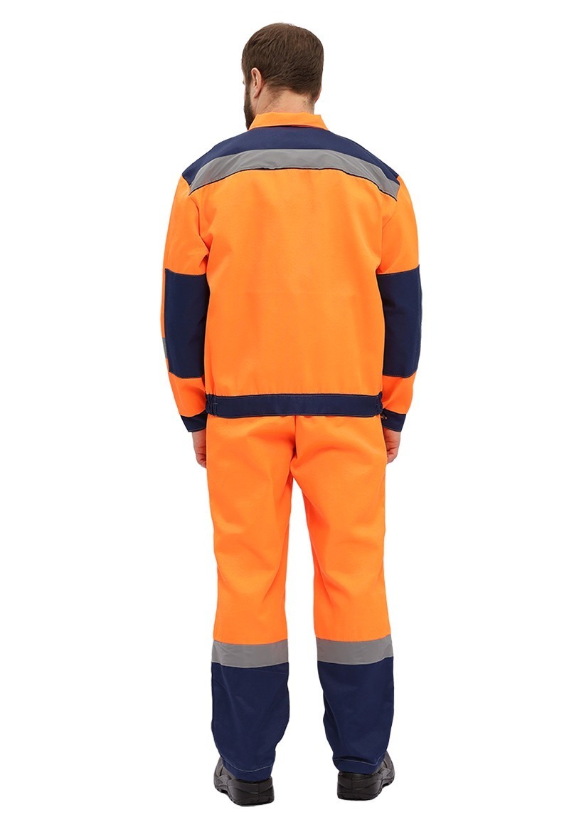 Костюм рабочий "Легион" оранжевый/т.синий