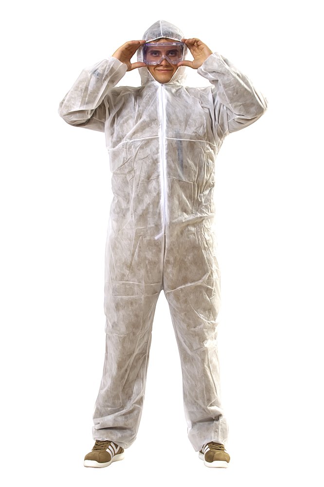 Комбинезон одноразовый защитный "Каспер" цвет белый