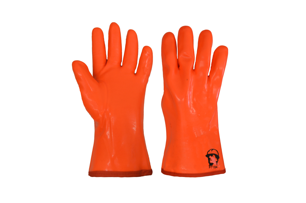 Перчатки "РосМарка" морозостойкие ПВХ полное гладкое покрытие, 30 см