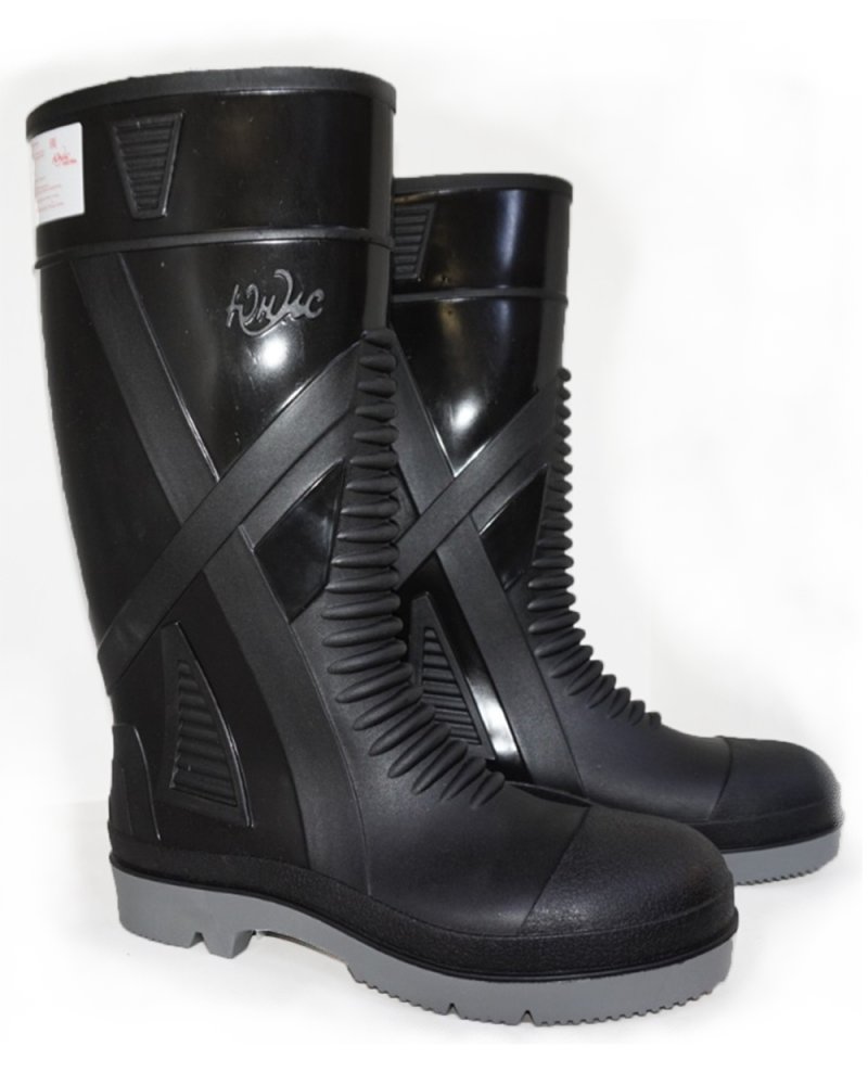 Сапоги ПВХ ЮСХП с антипрокольной кевларовой стелькой НС. МБС. КЩС