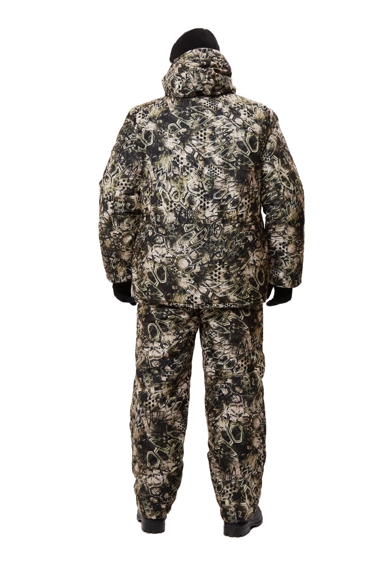 Костюм зимний "СКАНДИН" куртка/полукомб. цвет: кмф Питон, ткань: Алова