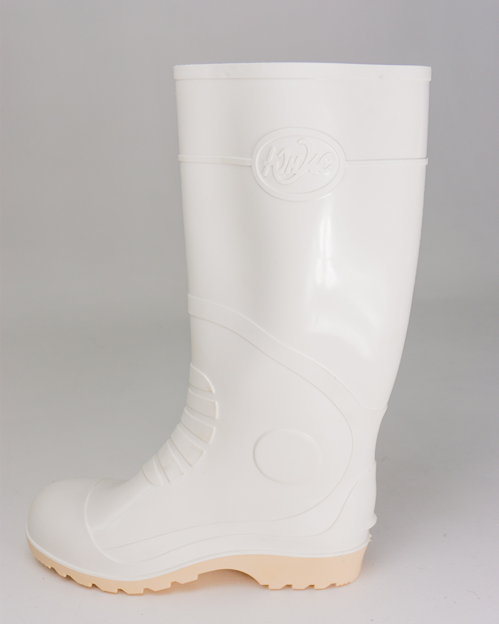 Сапоги ПВХ ЮСБП-МБС, КЩ20 «Коралл» (белые)