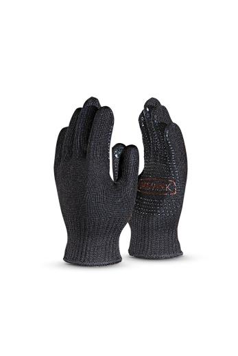 Перчатки рабочие "Механик Блэк MG-114" на бесшовной основе