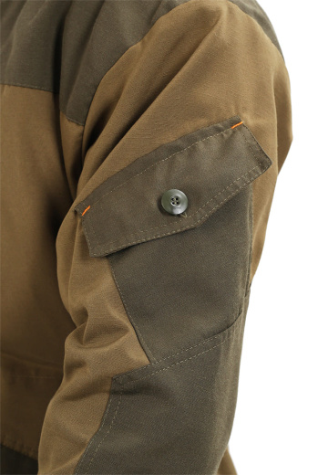 Костюм демисезонный "ГОРКА" куртка/брюки, цвет: св.хаки/т.хаки, ткань: Полибрезент