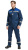 Костюм "Чикаго" с полукомбинезоном (т.синий/василек)