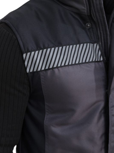 Жилет "ХАРП" утепленный (т.сер/черн)