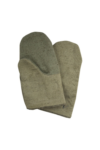 Рукавицы рабочие "480" с огнеупорной пропиткой брезентовые