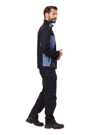 Куртка рабочая мужская летняя "Shelby" цвет черный