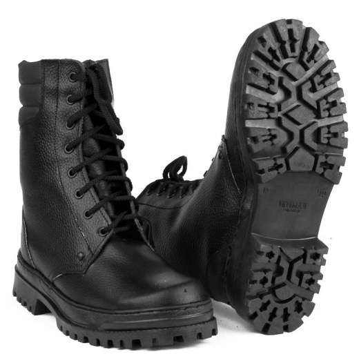 Ботинки с высоким берцем Армия хром