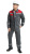 Костюм "Чикаго" с полукомбинезоном (т.серый/красный)