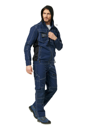 Куртка рабочая мужская летняя "Smart" цвет т.синий