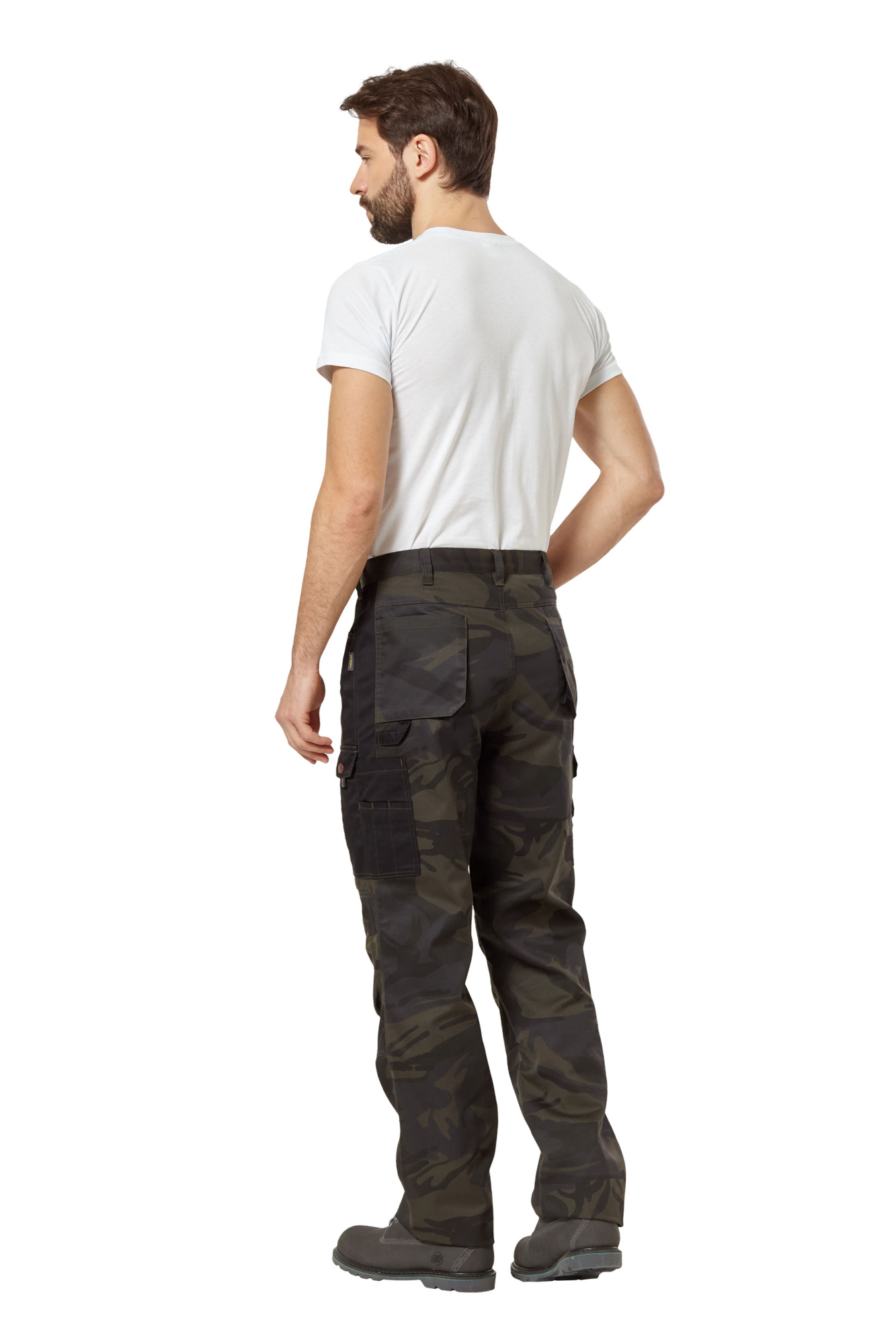 Брюки мужские летние "Axel" камуфляжные цвет хаки/чёрный