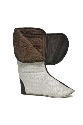 Сапоги мужские зимние утепленные "Nordman New Red" с шипами цвет черный