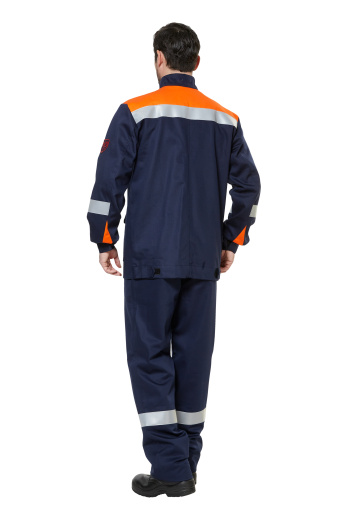 Костюм защитный от электродуги мужской летний легкий "СП011-ЛII" цвет синий