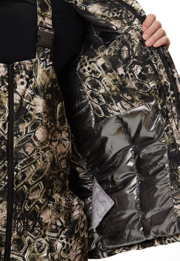 Костюм зимний "СКАНДИН" куртка/полукомб. цвет: кмф Питон, ткань: Алова