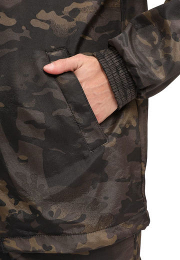 Костюм "РОВЕР" куртка/брюки, цвет: кмф "Мультикам черный", ткань: Полофлис