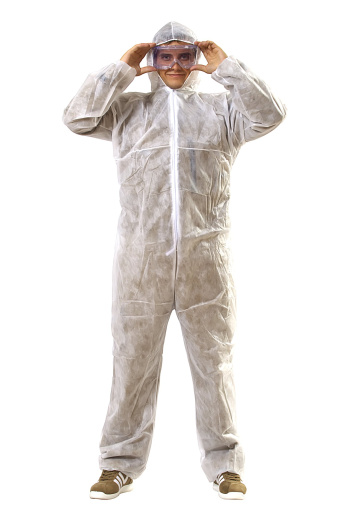 Комбинезон одноразовый защитный "Каспер" цвет белый