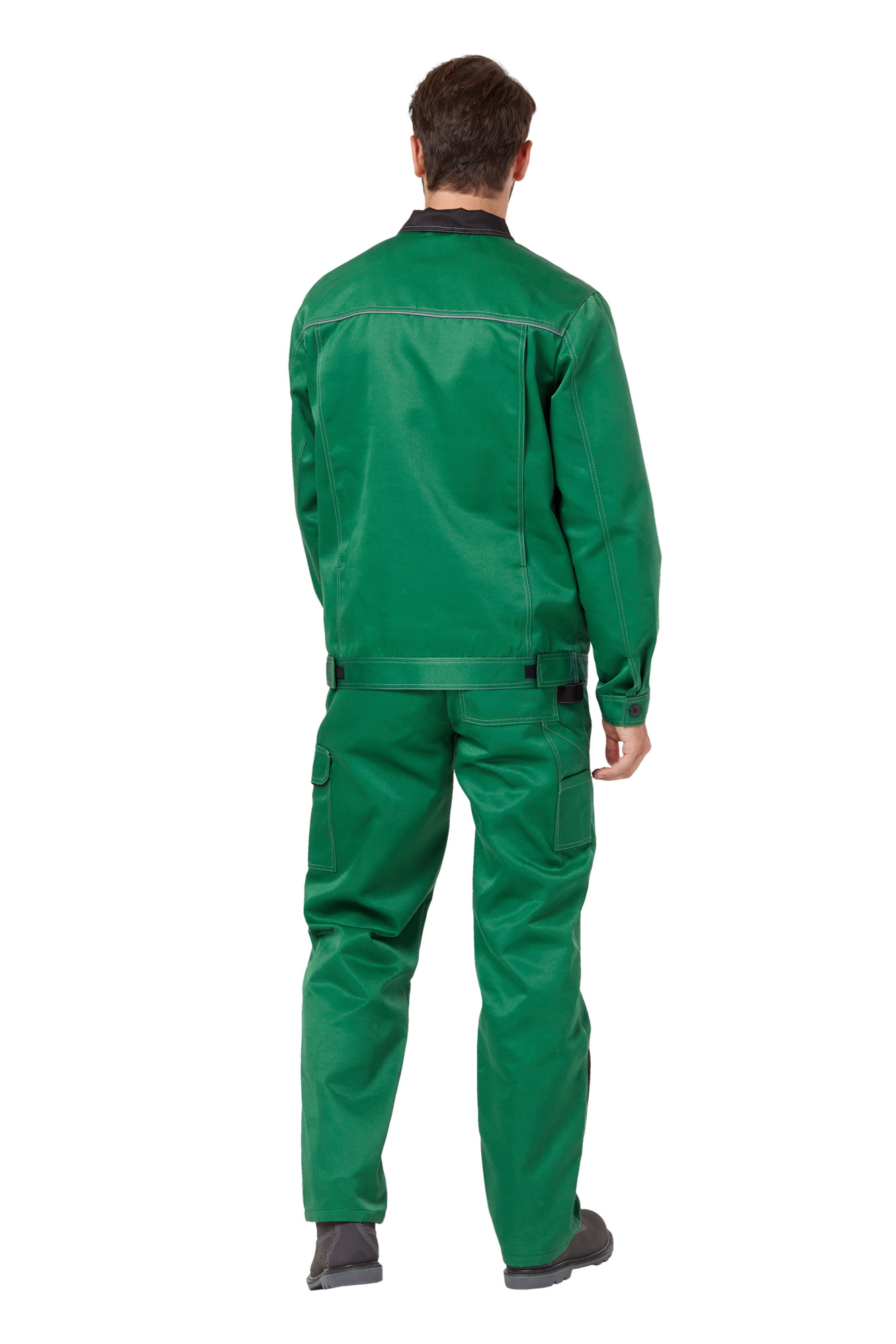 Костюм рабочий мужской летний "Страйк 2" цвет зеленый/черный