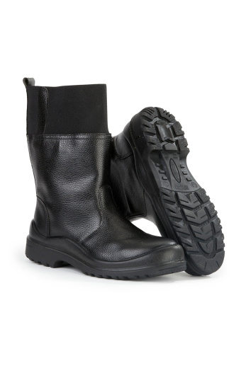 Сапоги рабочие летние/демисезонные "Нитро МАКС" с КП КЩС для литейщика цвет черный