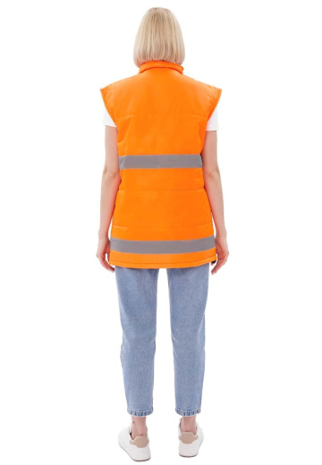 Жилет утепленный "Nordwig-Rapid" ОРАНЖЕВЫЙ с СОП