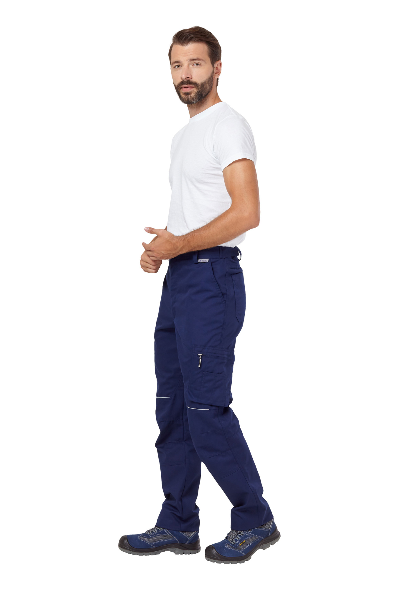 Брюки рабочие мужские летние "Shelby" цвет темно-синий