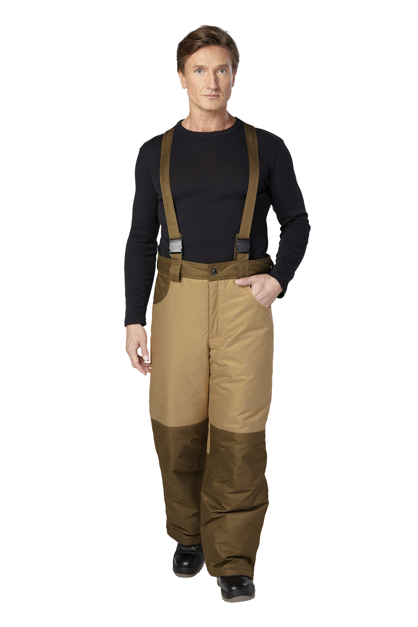 Костюм рабочий мужской зимний "Финикс" цвет бежевый/хаки