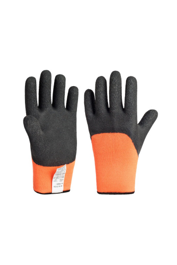 Перчатки рабочие утепленные "Снегирь" с покрытием латекс большей площади