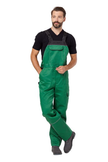 Костюм рабочий мужской летний "Страйк 2" цвет зеленый/черный