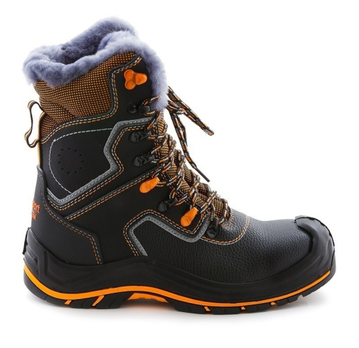 Ботинки с высоким берцем "PERFECT PROTECTION" PRB10N-CKW ПУ-Нитрил с ПП, нат.мех