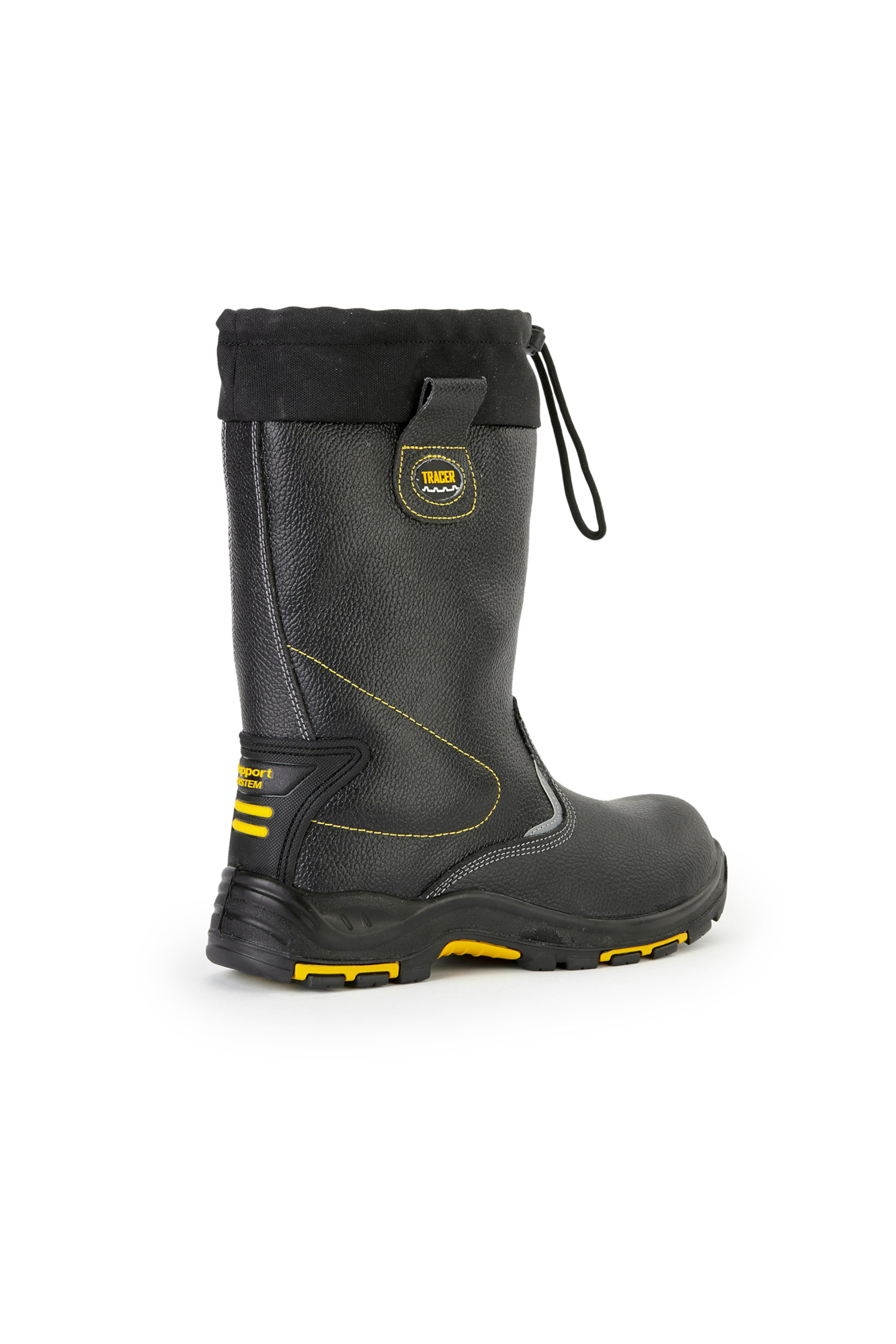 Сапоги рабочие зимние утепленные "Трейсер" с КП/КС цвет черный