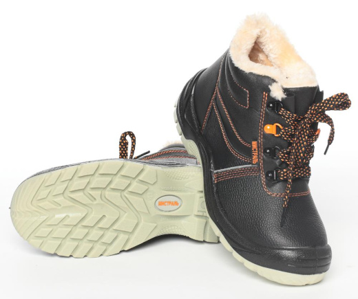 Ботинки «МИСТРАЛЬ» с металлическим подноском и стелькой, подошвой ПУ-ТПУ, утепленные