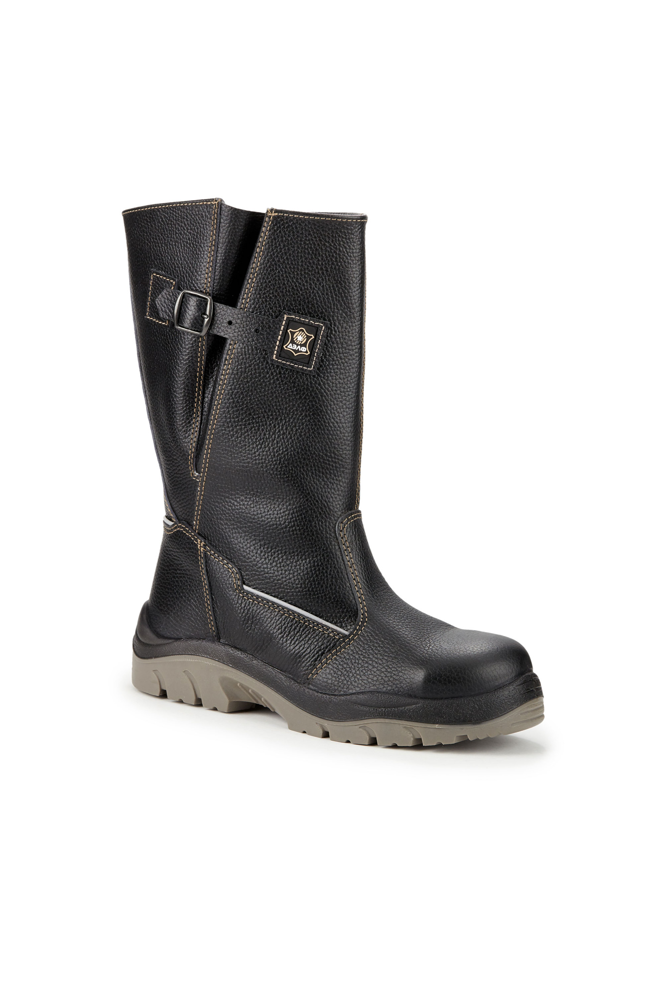 Сапоги рабочие летние/демисезонные "Дэлф" с КП цвет черный