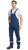 Костюм "Чикаго" с полукомбинезоном (т.синий/василек)
