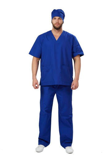 Костюм Хирургический (универсальный) васильковый