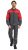 Костюм "Монтана" с полукомбинезоном (т.серый/красный)