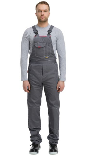 Полукомбинезон "Сити" серый